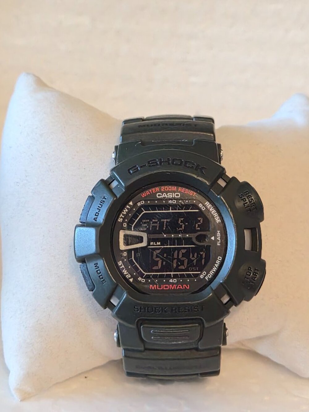 Casio G Shock Mudman Green Matte
